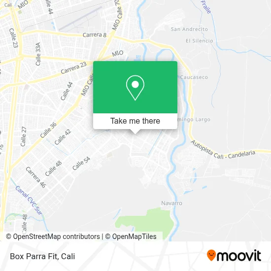 Box Parra Fit map