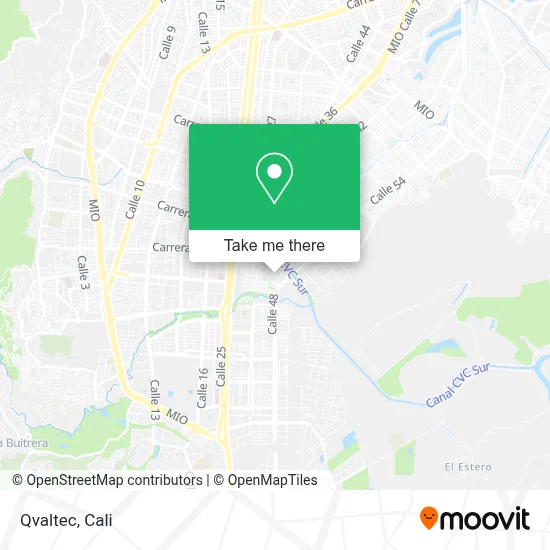 Qvaltec map