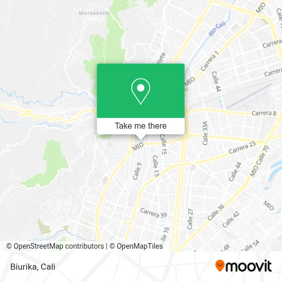Biurika map