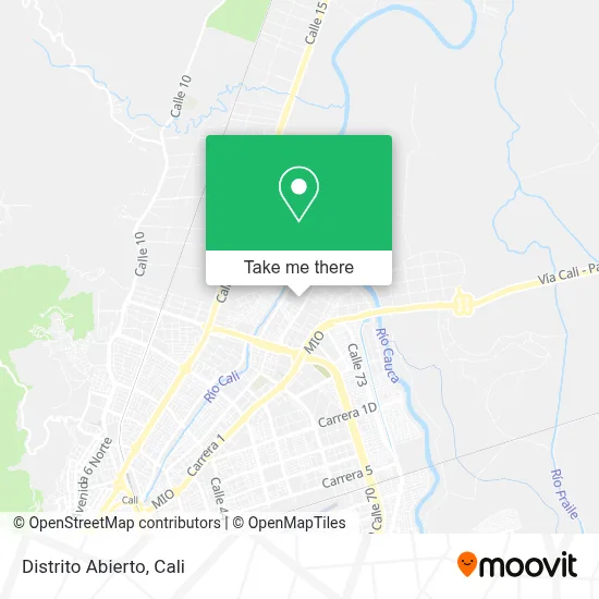 Distrito Abierto map
