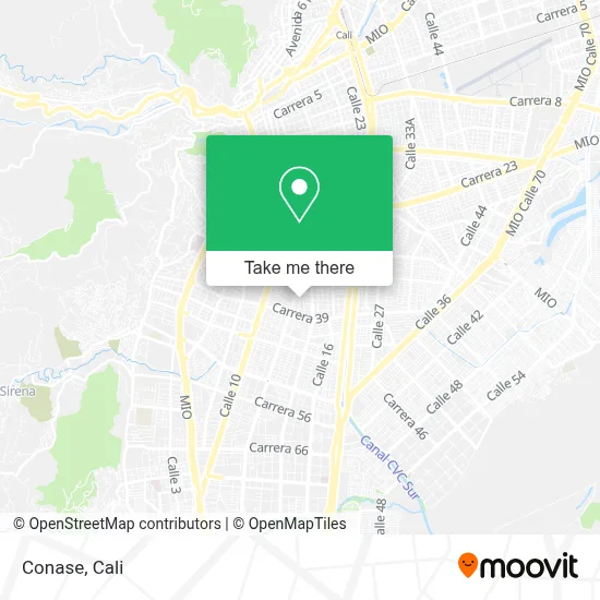 Conase map