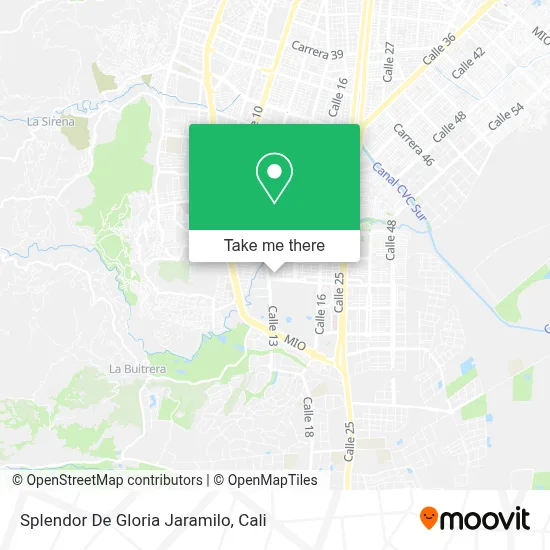 Splendor De Gloria Jaramilo map