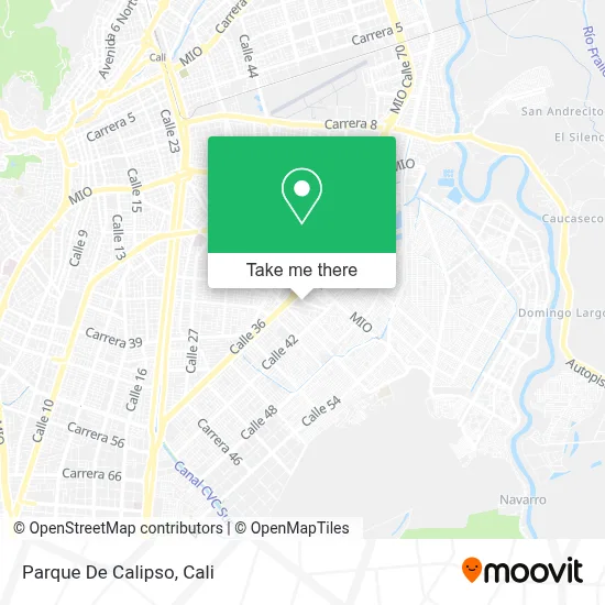 Parque De Calipso map