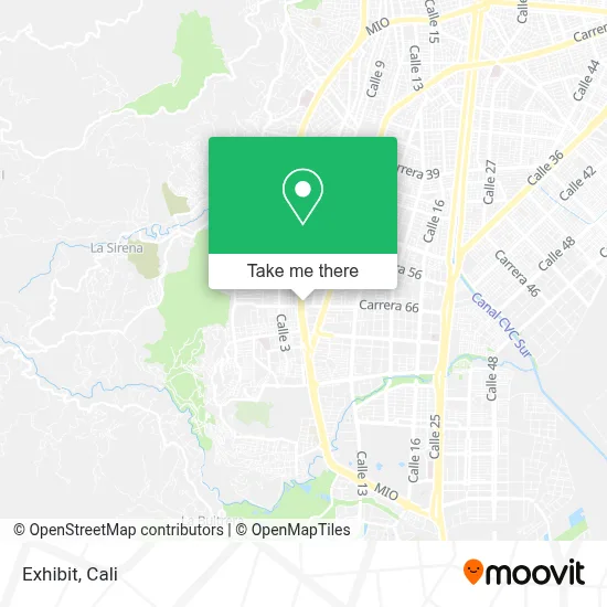 Exhibit map