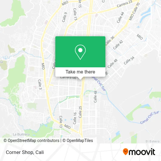 Corner Shop map