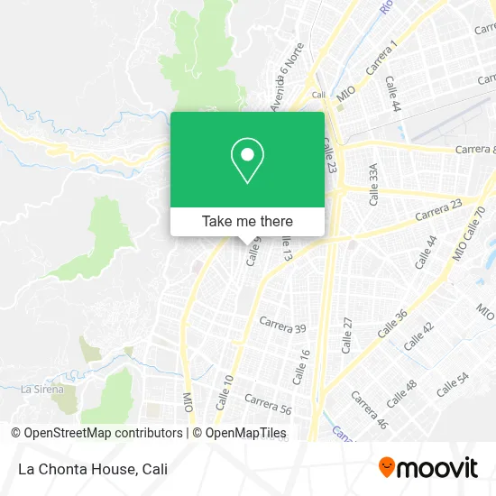 La Chonta House map