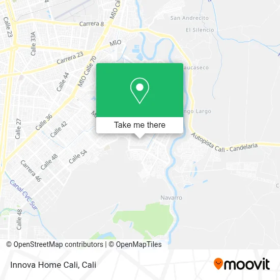 Innova Home Cali map