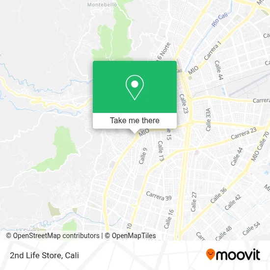 2nd Life Store map