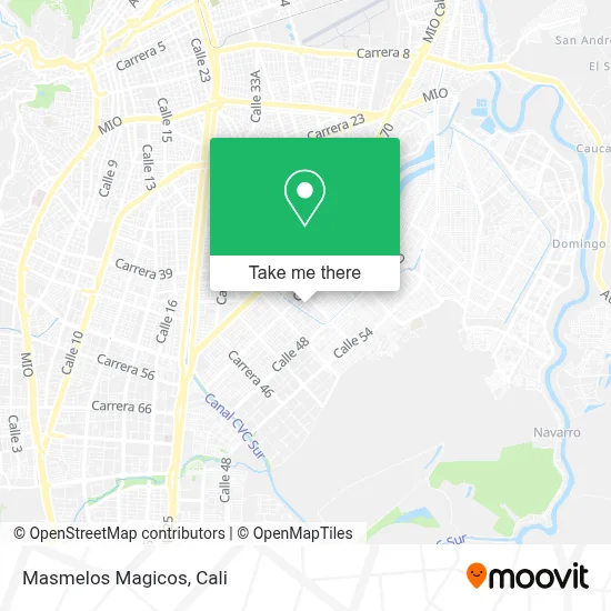Masmelos Magicos map