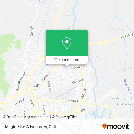 Magic Bike Adventures map