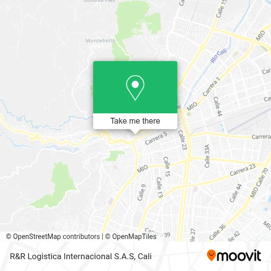 R&R Logistica Internacional S.A.S map