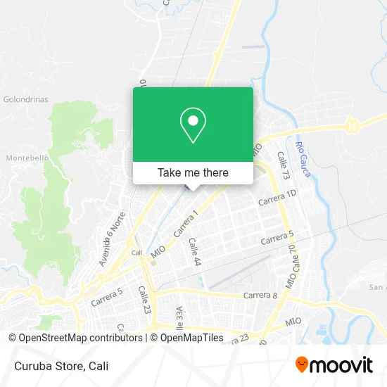 Curuba Store map