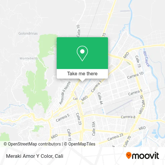 Meraki Amor Y Color map