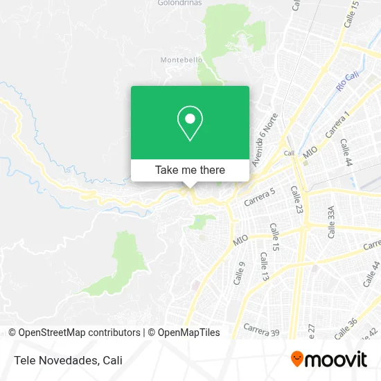 Tele Novedades map