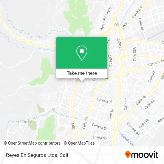 Reyes En Seguros Ltda map