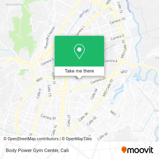 Body Power Gym Center map