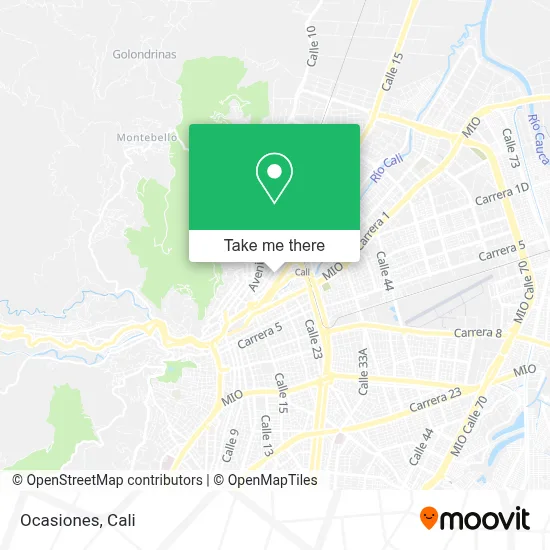 Ocasiones map