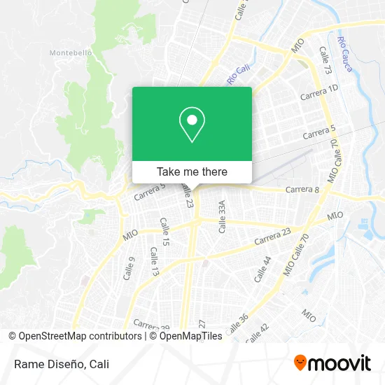 Rame Diseño map