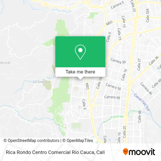 Rica Rondo Centro Comercial Rio Cauca map