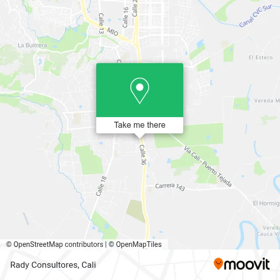 Rady Consultores map