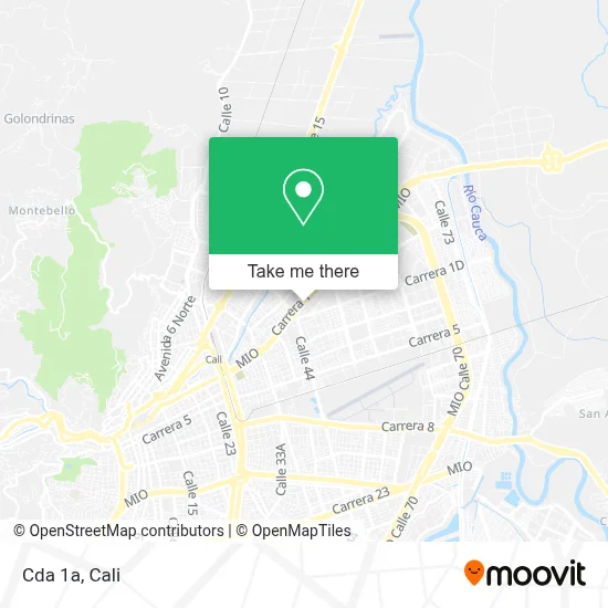 Cda 1a map