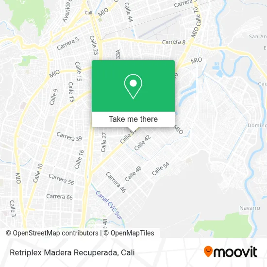 Retriplex Madera Recuperada map