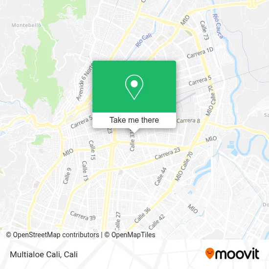 Multialoe Cali map