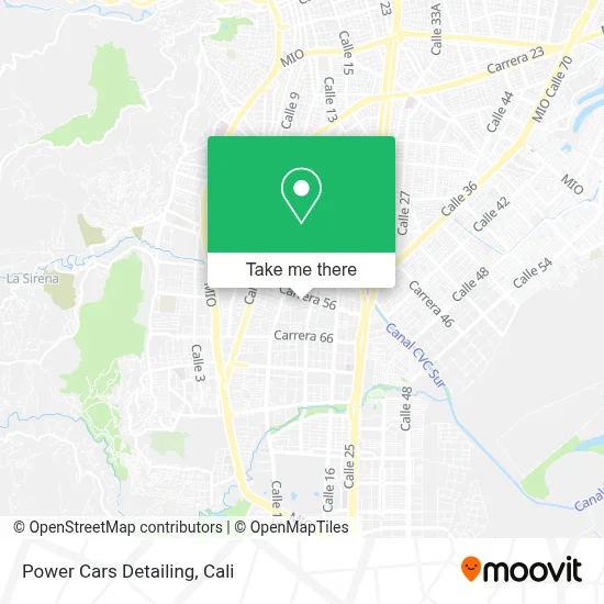 Power Cars Detailing map