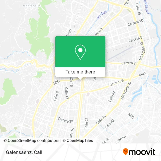 Galensaenz map