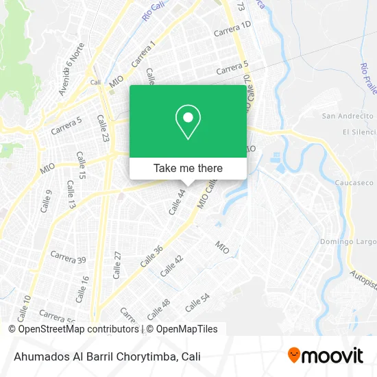 Ahumados Al Barril Chorytimba map