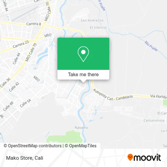 Mako Store map