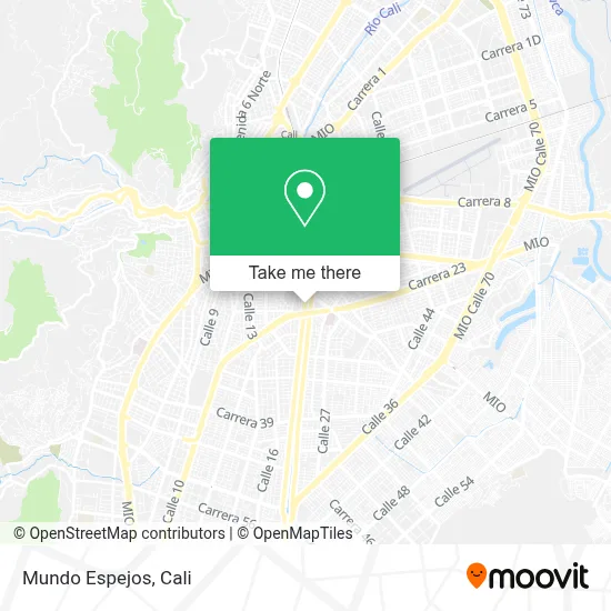 Mundo Espejos map