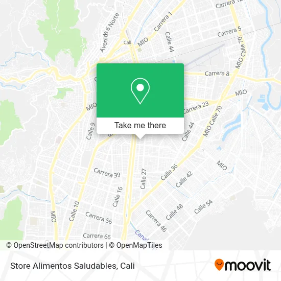 Store Alimentos Saludables map