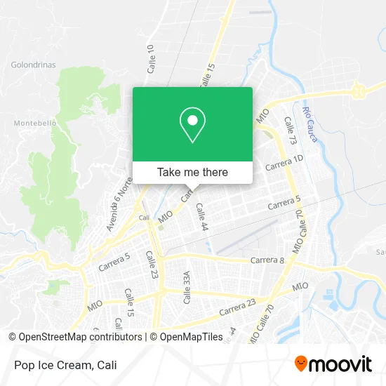 Pop Ice Cream map