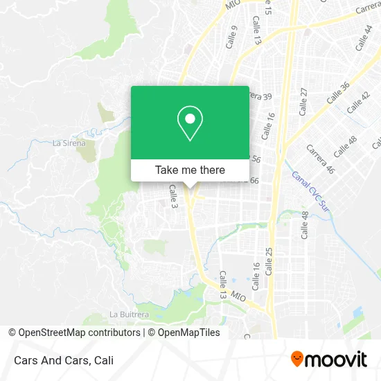 Cars And Cars map