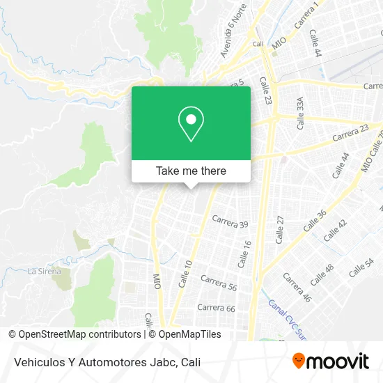 Vehiculos Y Automotores Jabc map