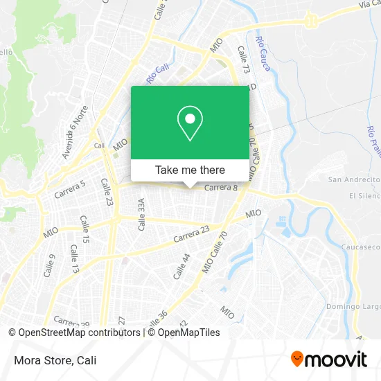 Mora Store map