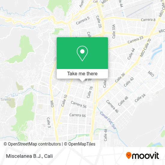 Miscelanea B.J. map