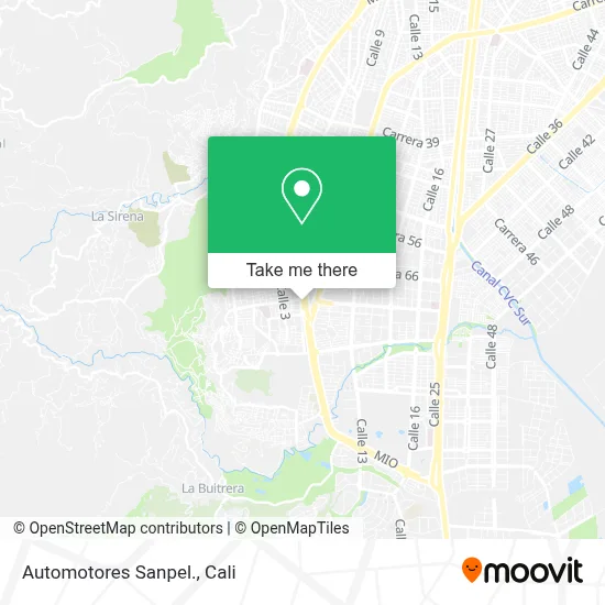 Automotores Sanpel. map
