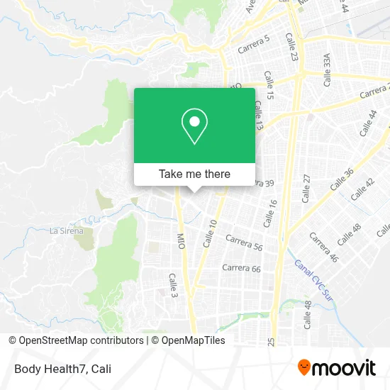 Body Health7 map