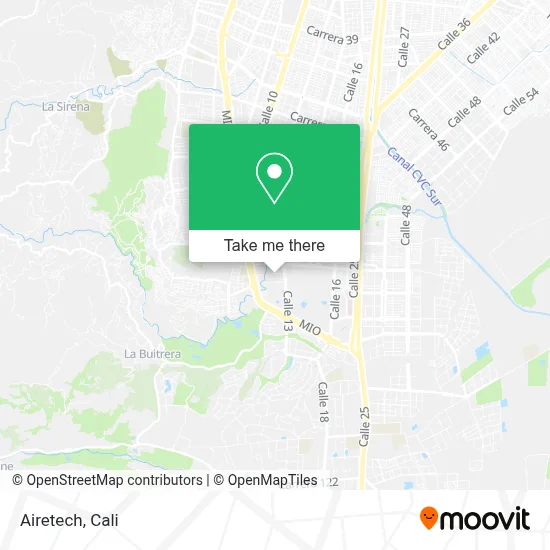 Airetech map