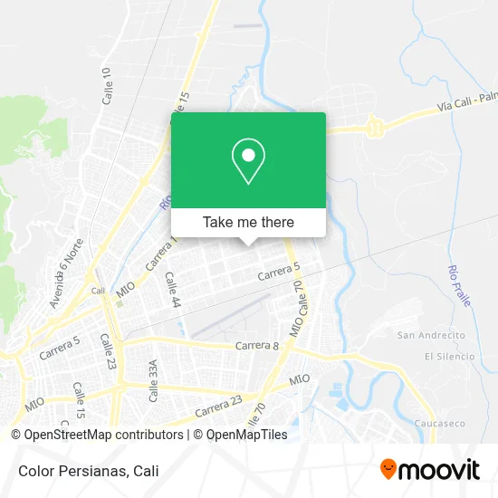 Color Persianas map
