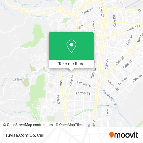 Tuvisa.Com.Co map