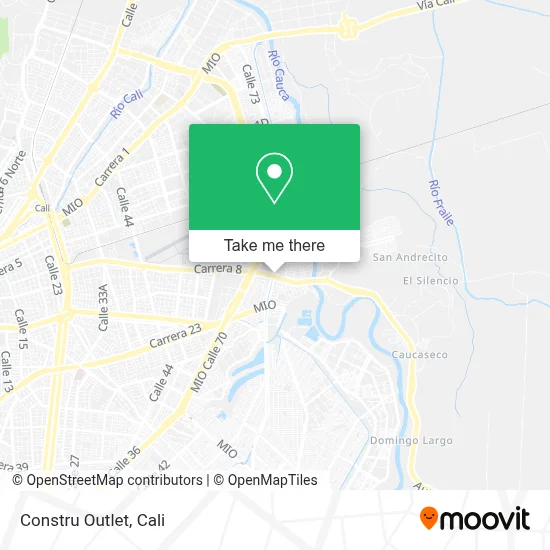 Constru Outlet map