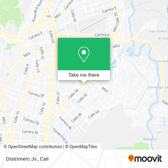 Distrimerc Jv. map