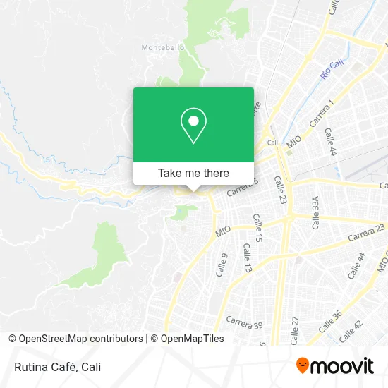 Rutina Café map