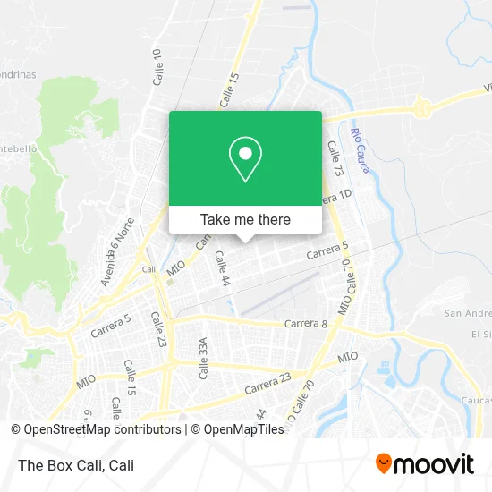 The Box Cali map