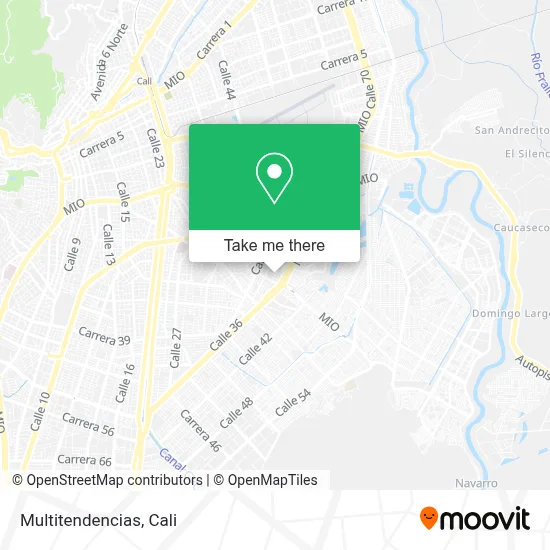 Multitendencias map