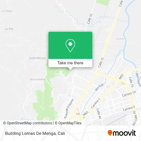 Building Lomas De Menga map