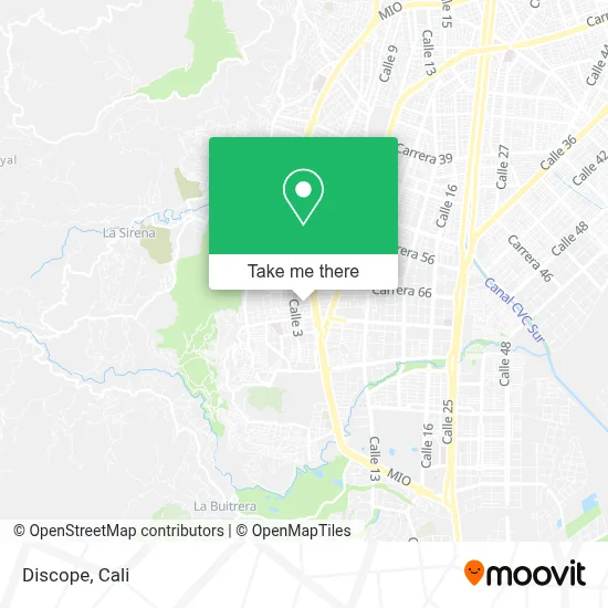 Discope map
